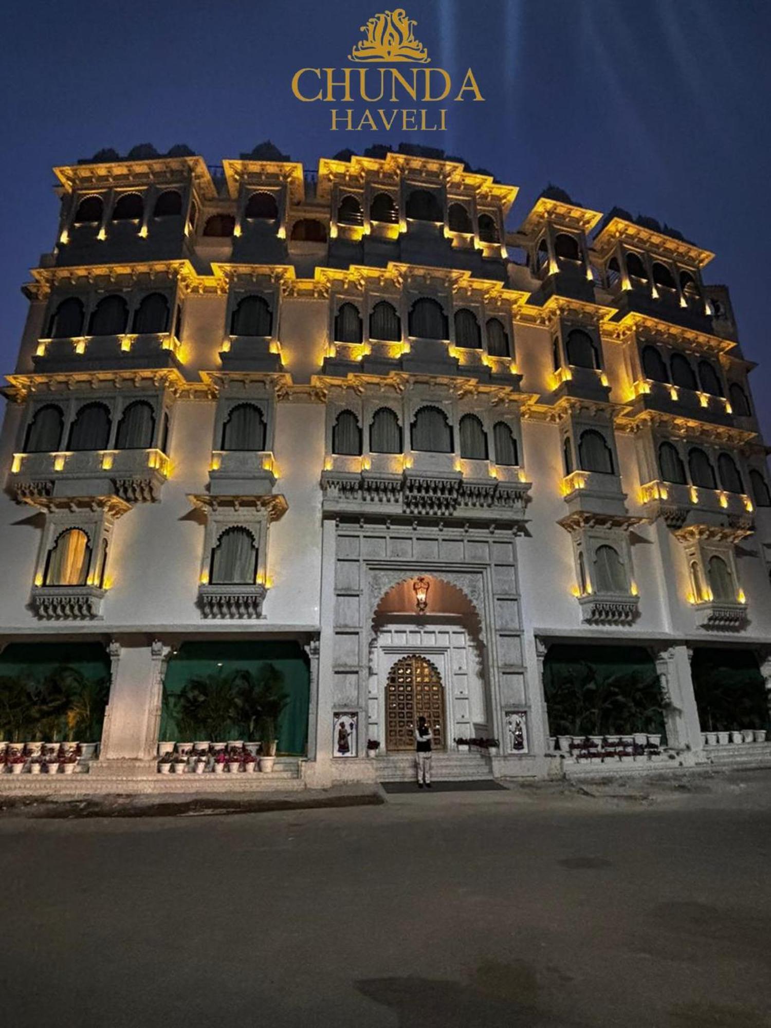 Chunda Haveli Hotel Udaipur Bagian luar foto